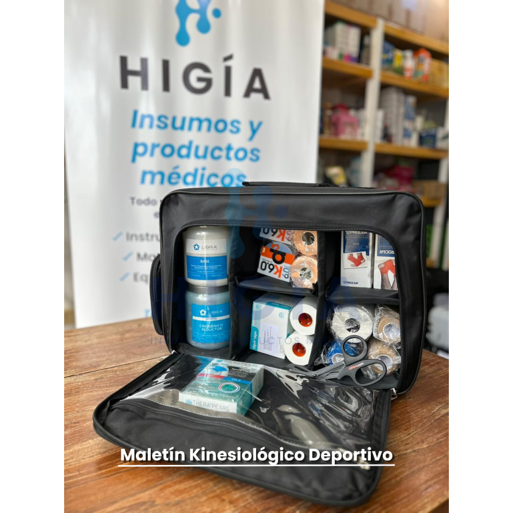 MALETÍN KINESIOLÓGICO DEPORTIVO (22 ELEMENTOS)