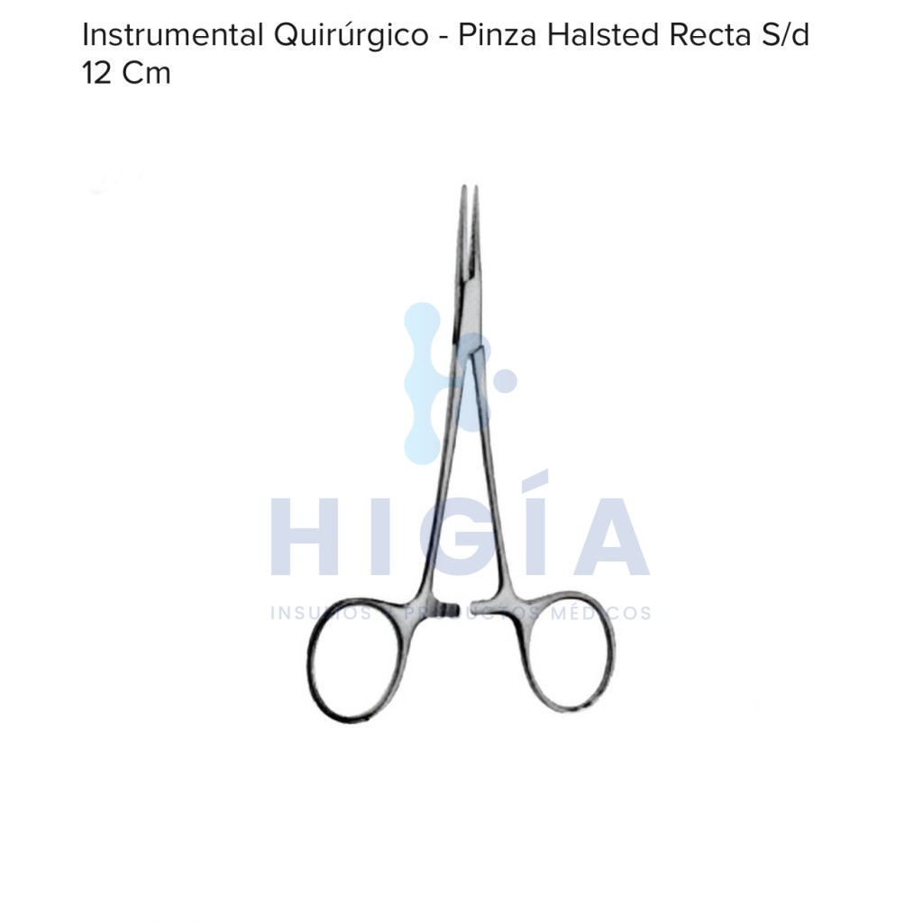 PINZA HALSTEAD "MOSQUITO" - CURVA-RECTA - "BABY" RECTA 9CM.