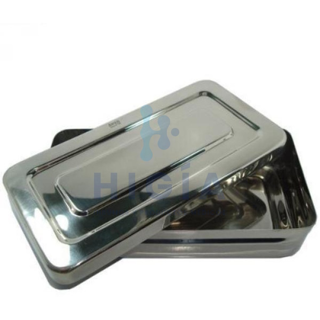 Caja Para Instrumental Acero Inox (22x12x5)